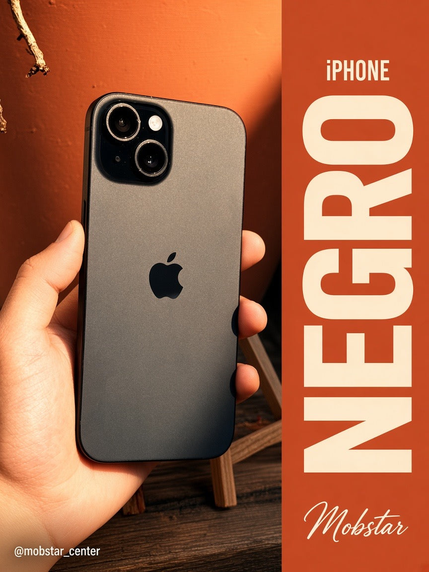 iPhone 15 Negro MOBSTAR